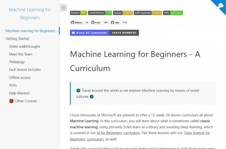 Machine Learning for Beginners