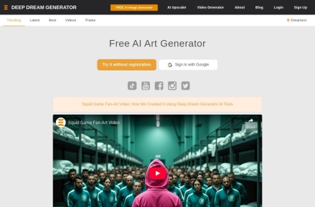 Deep Dream Generator