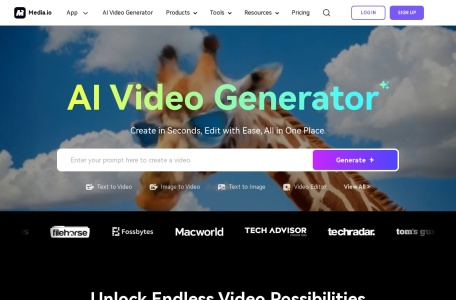 Media.io AI Image Upscaler