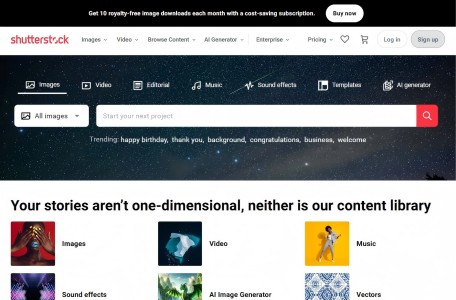 ShutterStock AI Image Generator