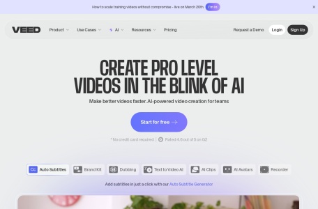 Veed AI Voice Generator