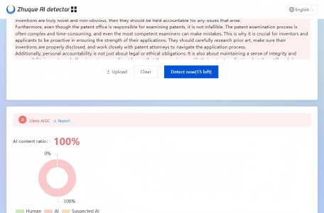 Zhuque AI detector