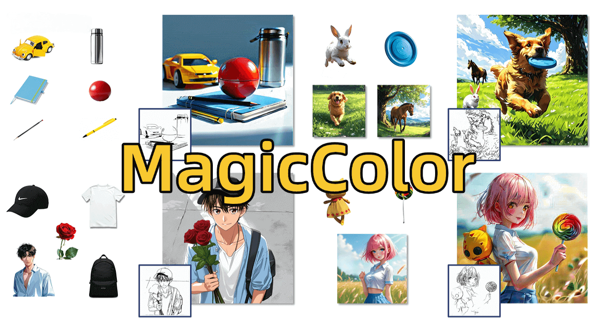 MagicColor – A Multi-Instance Line Drawing Coloring Framework Launched by the Hong Kong University of Science and Technology