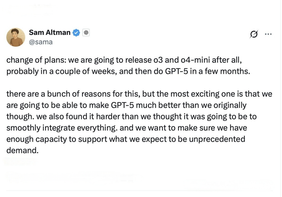 GPT-5 Pauses, O3 and O4-mini Launch in Haste—Can OpenAI’s Move Pay Off?
