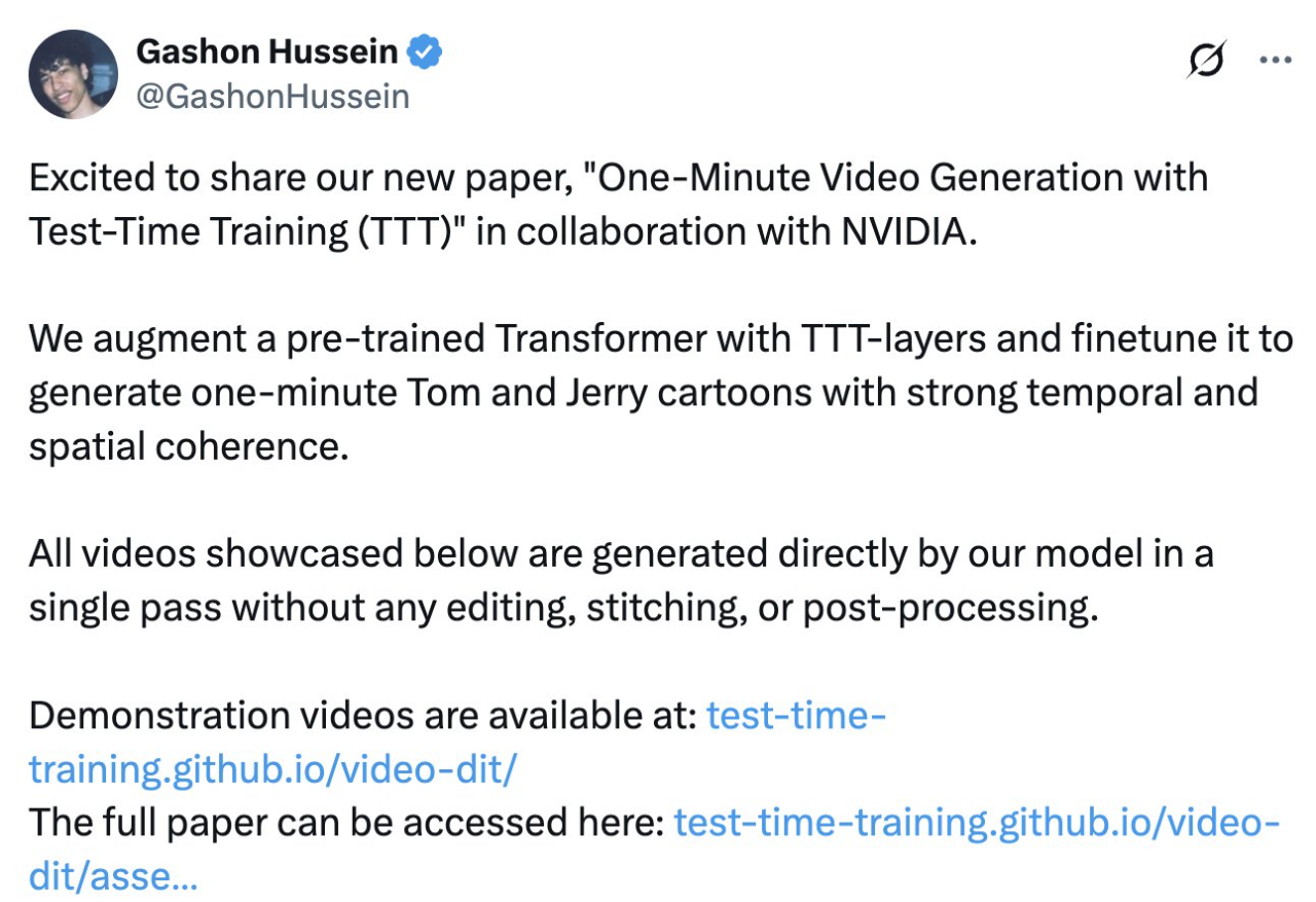 AI Goes Godlike! Unedited, Single-Take 60-Second 'Tom and Jerry' Clip Draws Millions of Views Online!