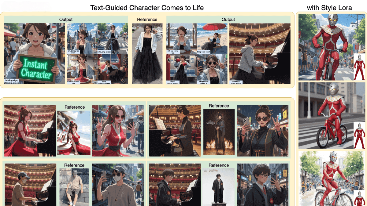 InstantCharacter – Tencent Mixyuan’s Open-Source Customized Image Generation Plugin