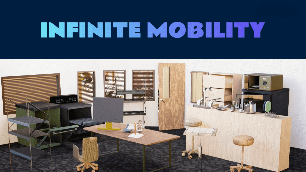 Infinite Mobility: An Interactive Object Generation Framework Developed by Shanghai AI Lab