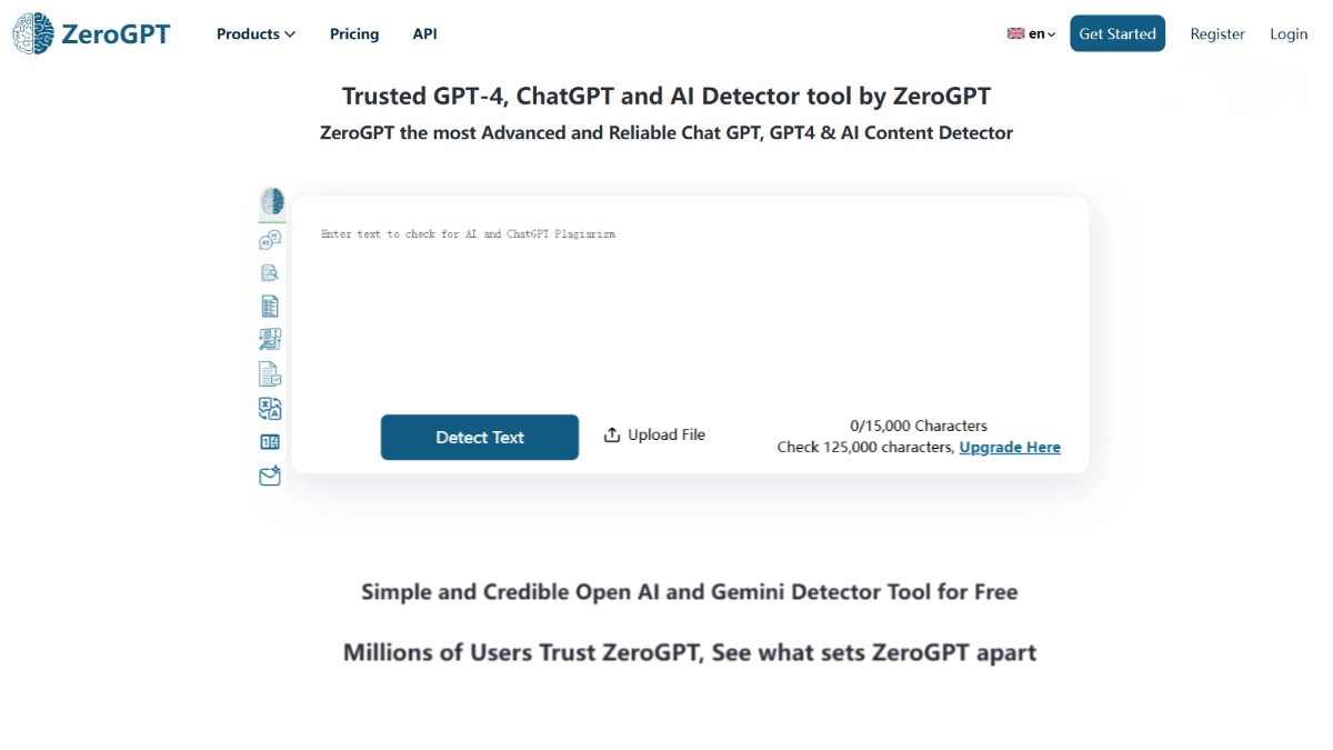 ZeroGPT – AI Content Detection Tool, with Automated PDF Report Generation