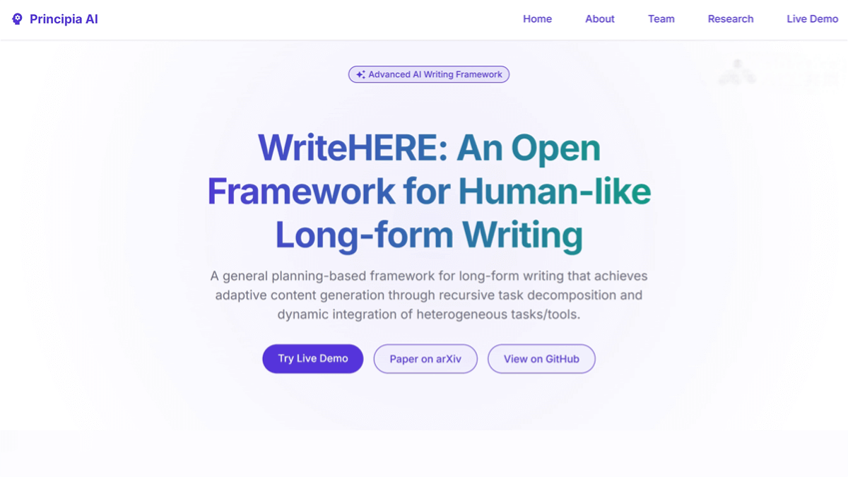 WriteHERE – An Open-Source AI Long-Form Writing Framework Capable of Generating Ultra-Long Texts in a Single Pass