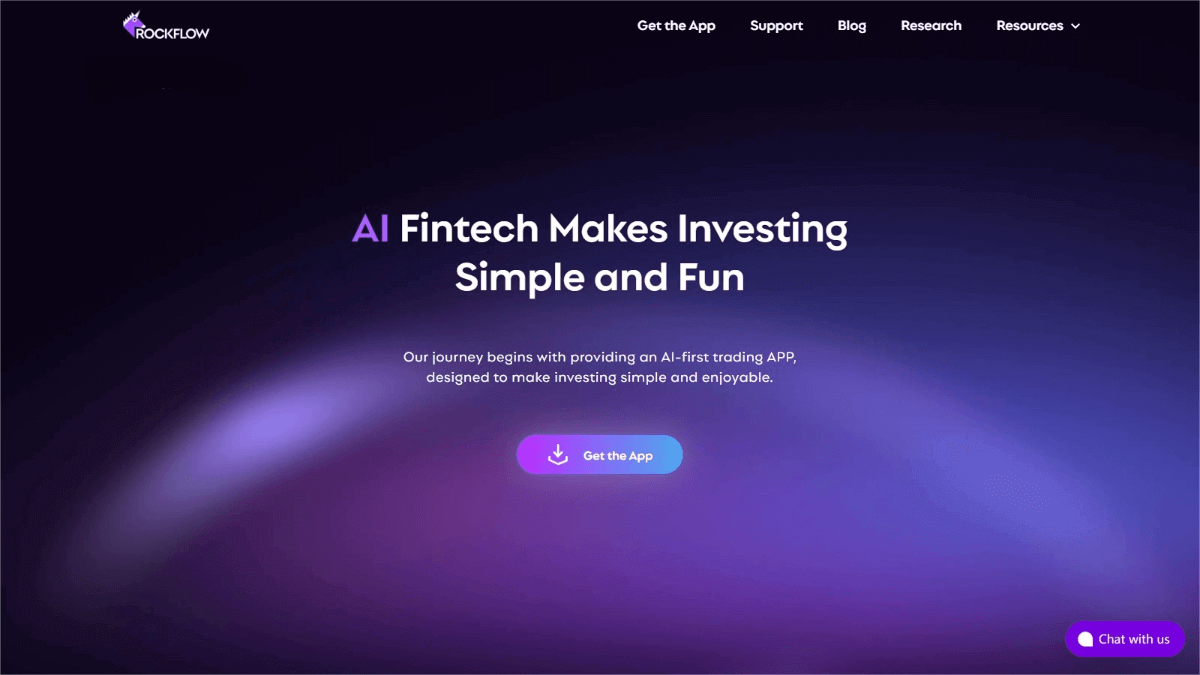 RockFlow – AI Investment and Wealth Management Platform, Offering Real-Time AI Trading Recommendations