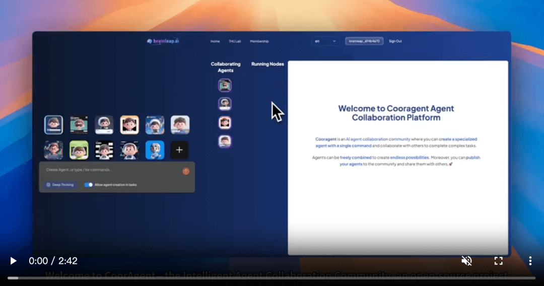 Cooragent: Unleashing the Infinite Possibilities of Multi – Agent Collaboration
