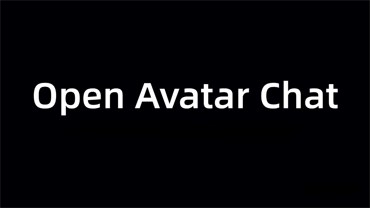 Open Avatar Chat – An Open – source Real – time Digital Human Dialogue System Launched by Alibaba