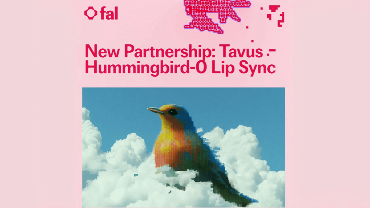 Hummingbird – 0 – An AI lip – sync model launched by Tavus