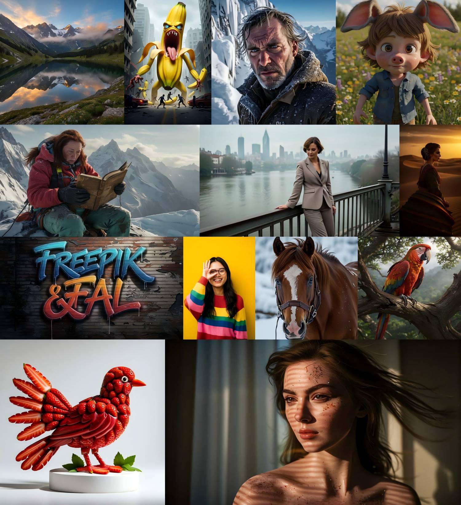 F – Lite – A text – to – image model open – sourced jointly by Freepik and FAL
