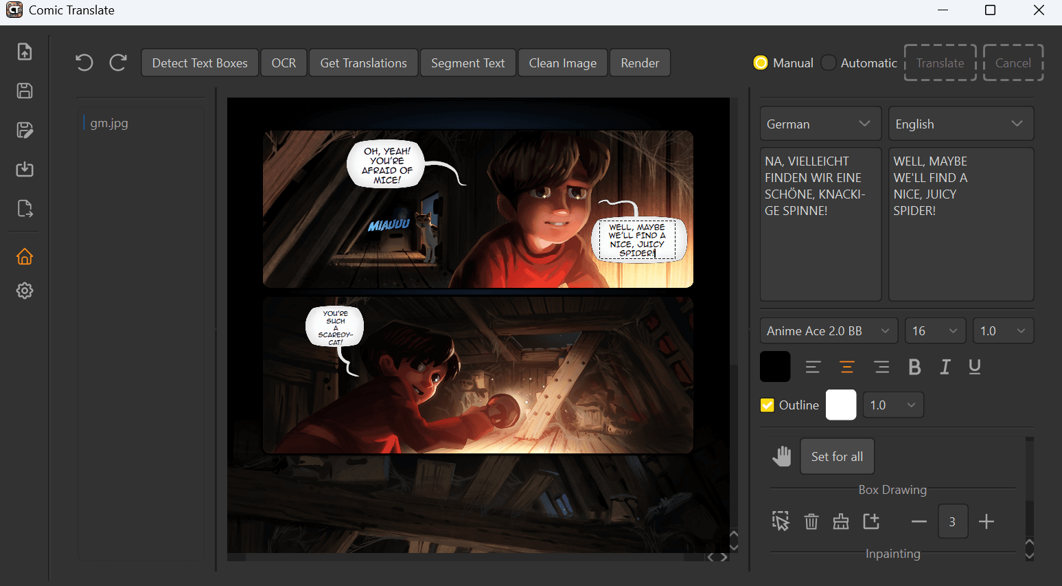 Comic Translate: AI-Powered Open-Source Comic Translation Tool
