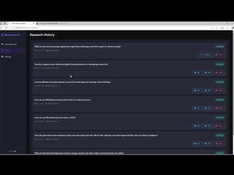 Local Deep Research:Build Your Personal AI Research Assistant