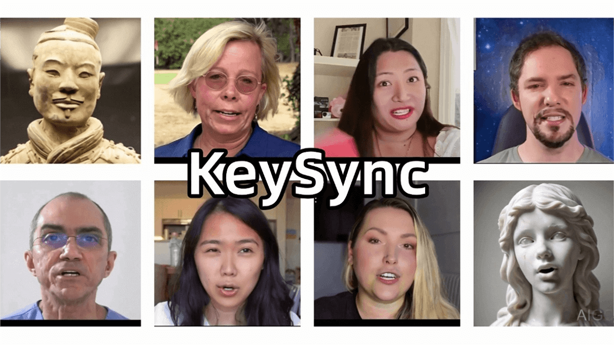KeySync – A lip-sync framework jointly developed by Imperial College London and University of Wrocław
