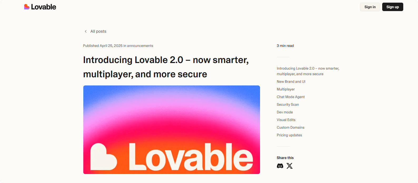 Lovable 2.0: The AI-Powered Collaborative App Builder Ushering in a New Era of No-Code Development