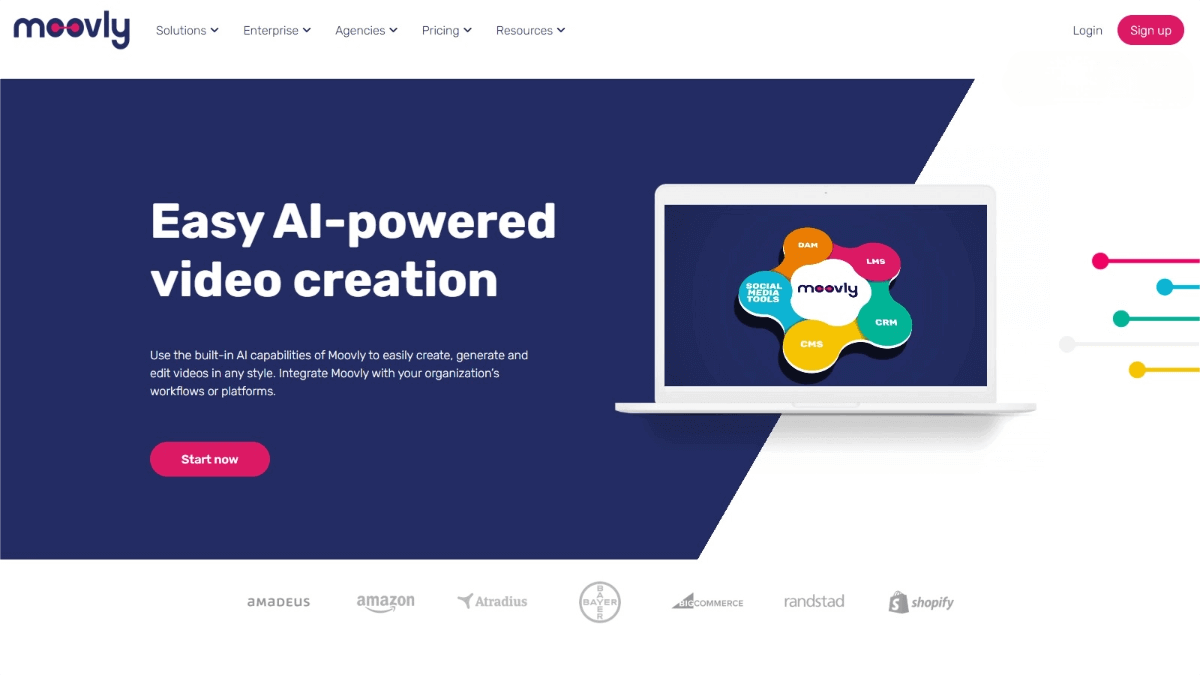 Moovly – An AI-powered video production platform offering efficient video creation solutions