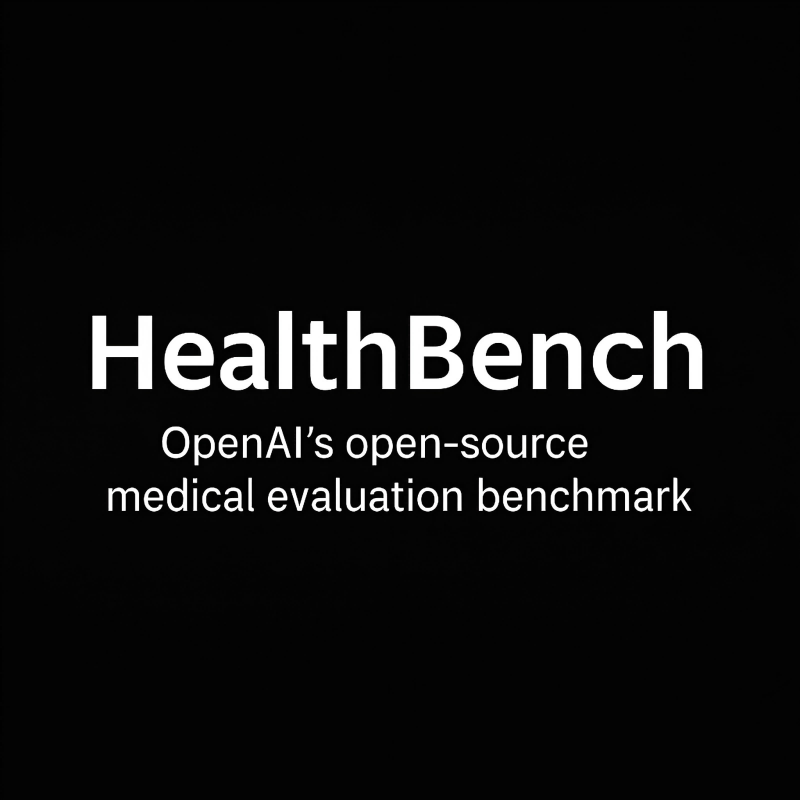 HealthBench – An open-source medical testing benchmark launched by OpenAI