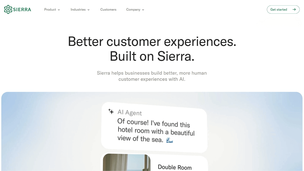 Sierra – An AI customer service agent that resolves complex problems and communicates in real time