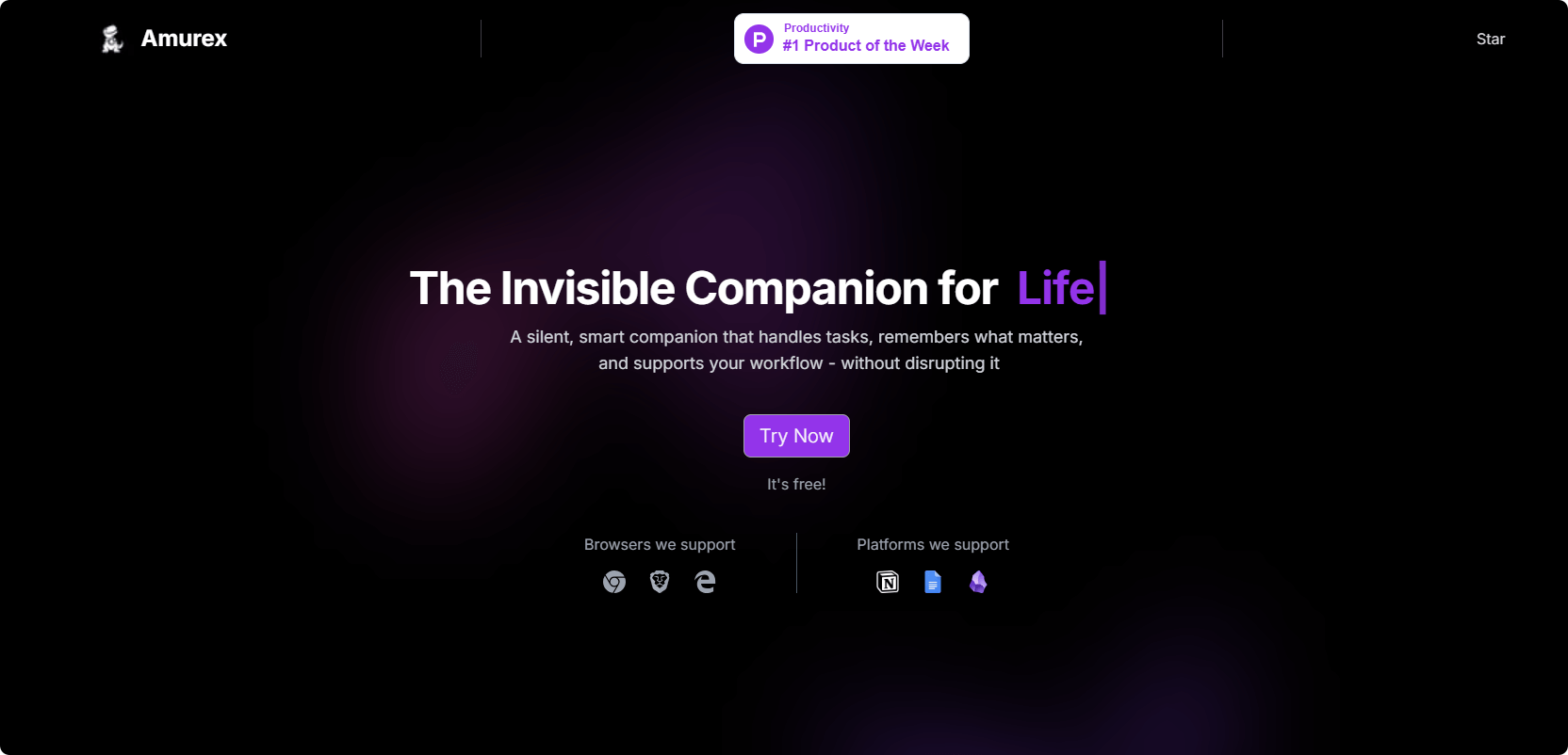 Amurex: Your Invisible AI Meeting Assistant to Maximize Focus and Boost Productivity