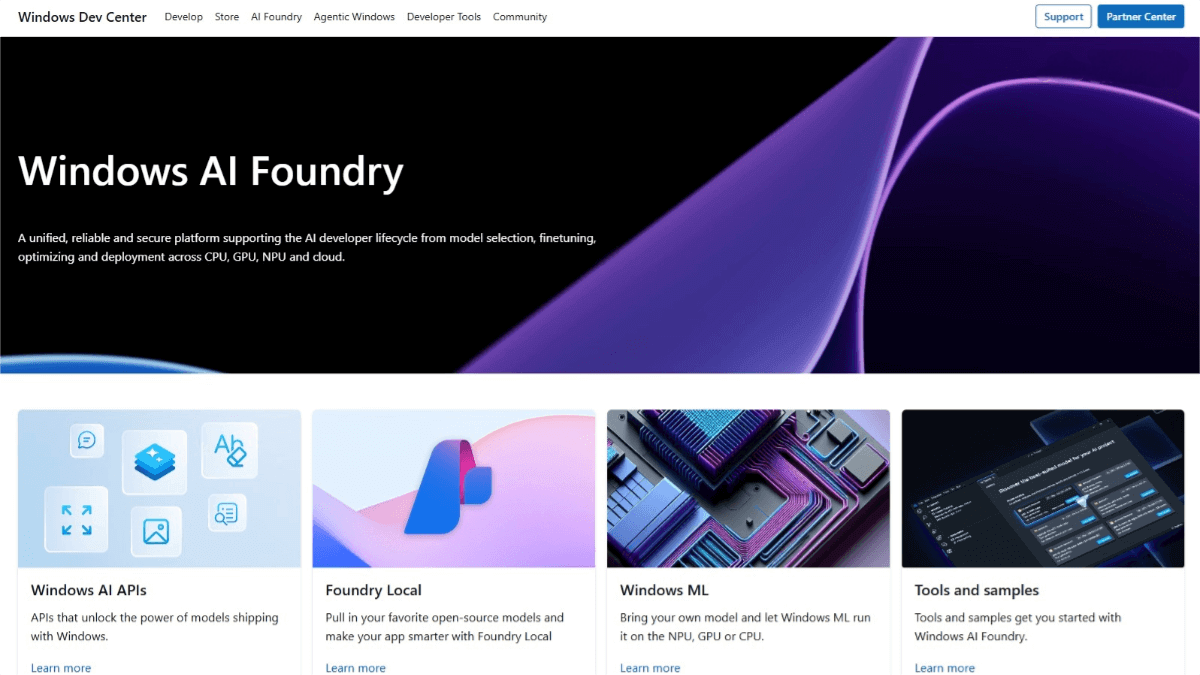 Windows AI Foundry – Microsoft’s unified local AI development platform