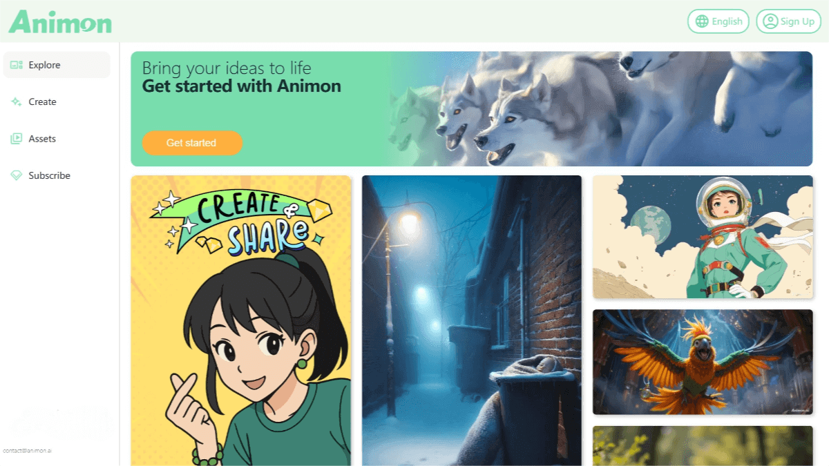 Animon – A Free AI Animation Generation Platform with Japanese Anime Aesthetics