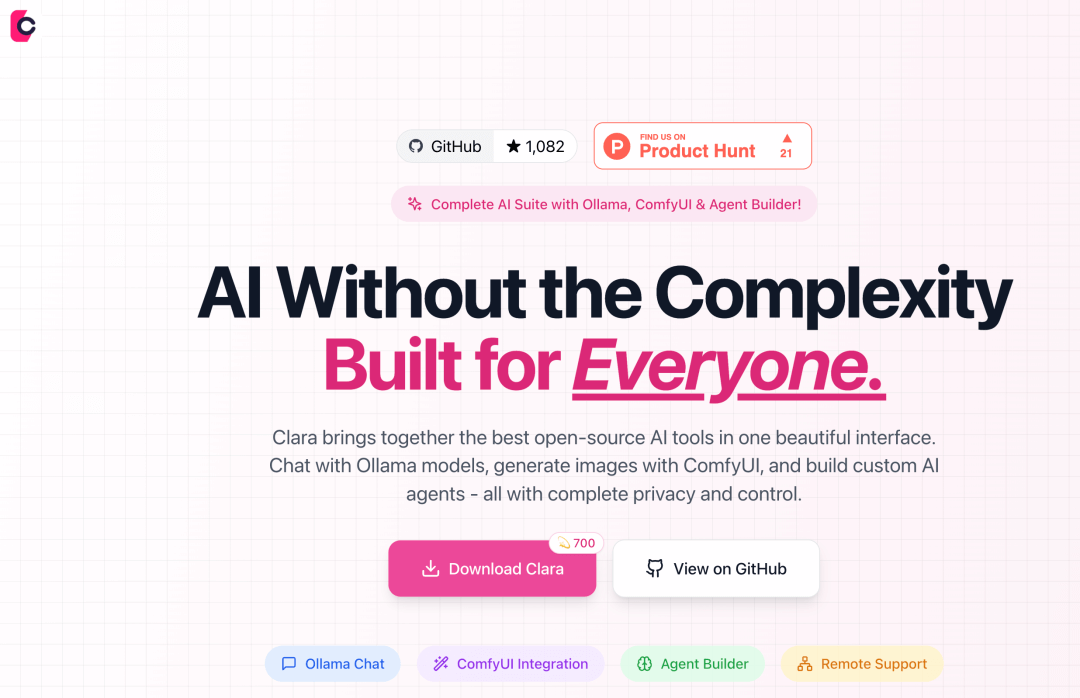 ClaraVerse: Build Your Own Local AI Assistant and Automated Workspace