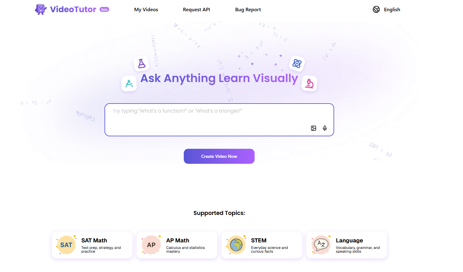 VideoTutor – An AI educational assistant that can generate customized animated teaching videos for K12 with just one sentence