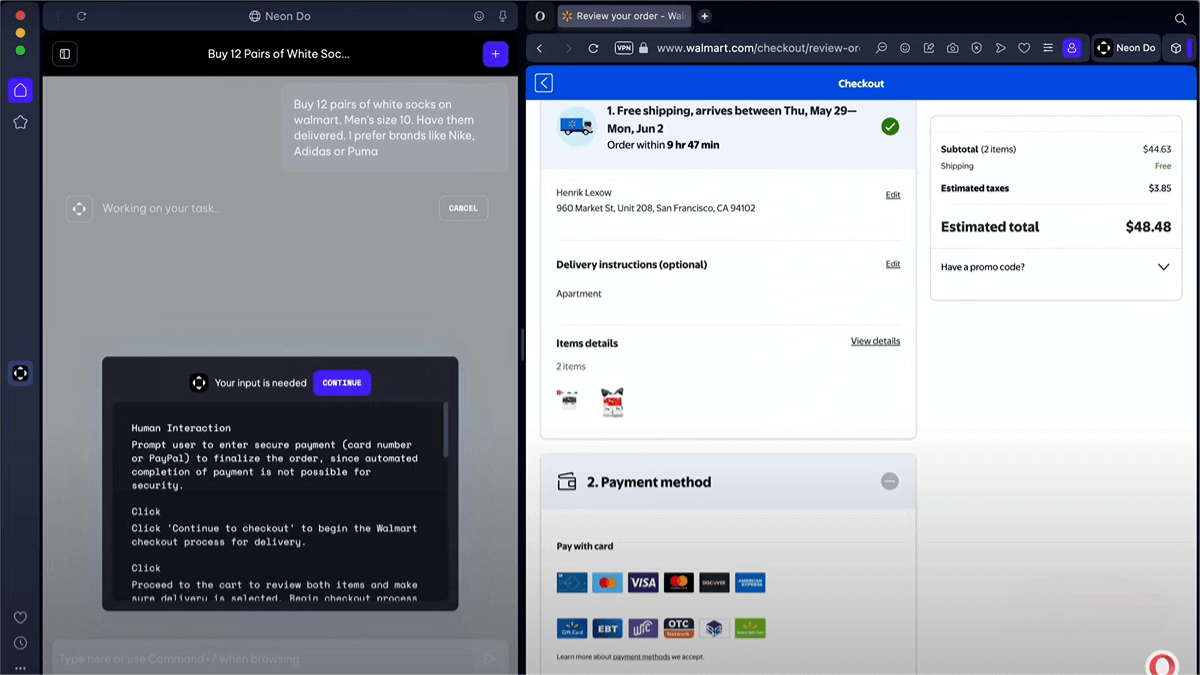 Opera Neon – An AI Agent browser launched by Opera