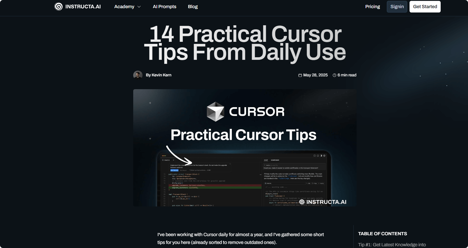 14 Pro Tips to Master Cursor AI in 2025: Boost Your Developer Efficiency