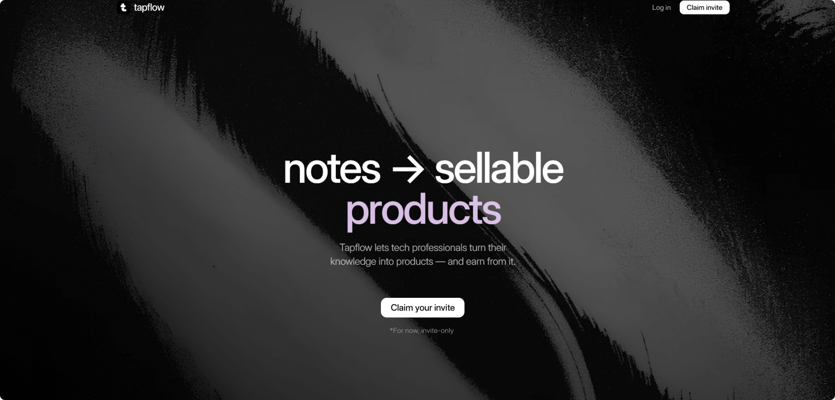 From Notes to Revenue: Tapflow Helps You Launch Sellable Knowledge Products in Under an Hour