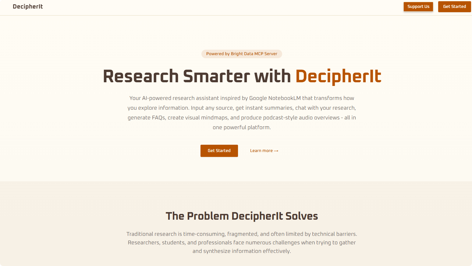Decipher Research Agent: AI-Powered Research Note Generator
