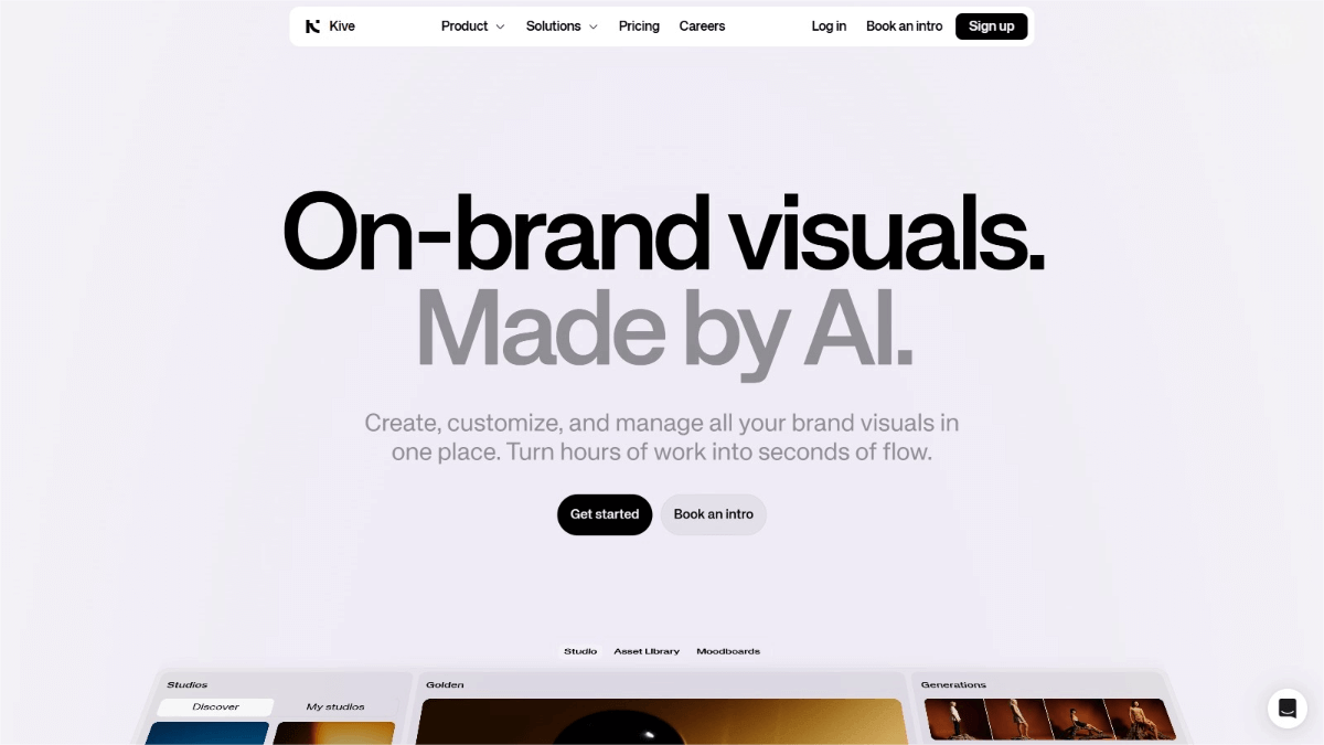 Kive – An AI-powered creative content generation platform that turns text descriptions into product images and videos