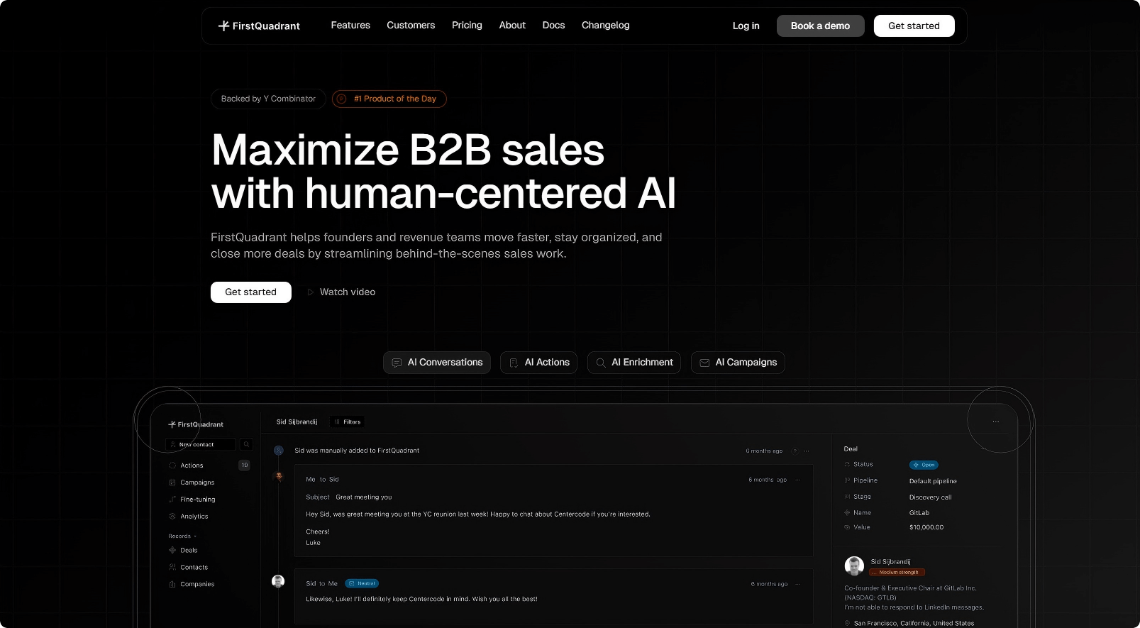 FirstQuadrant: The AI-Powered Sales Co‑Pilot That Never Lets a Deal Slip