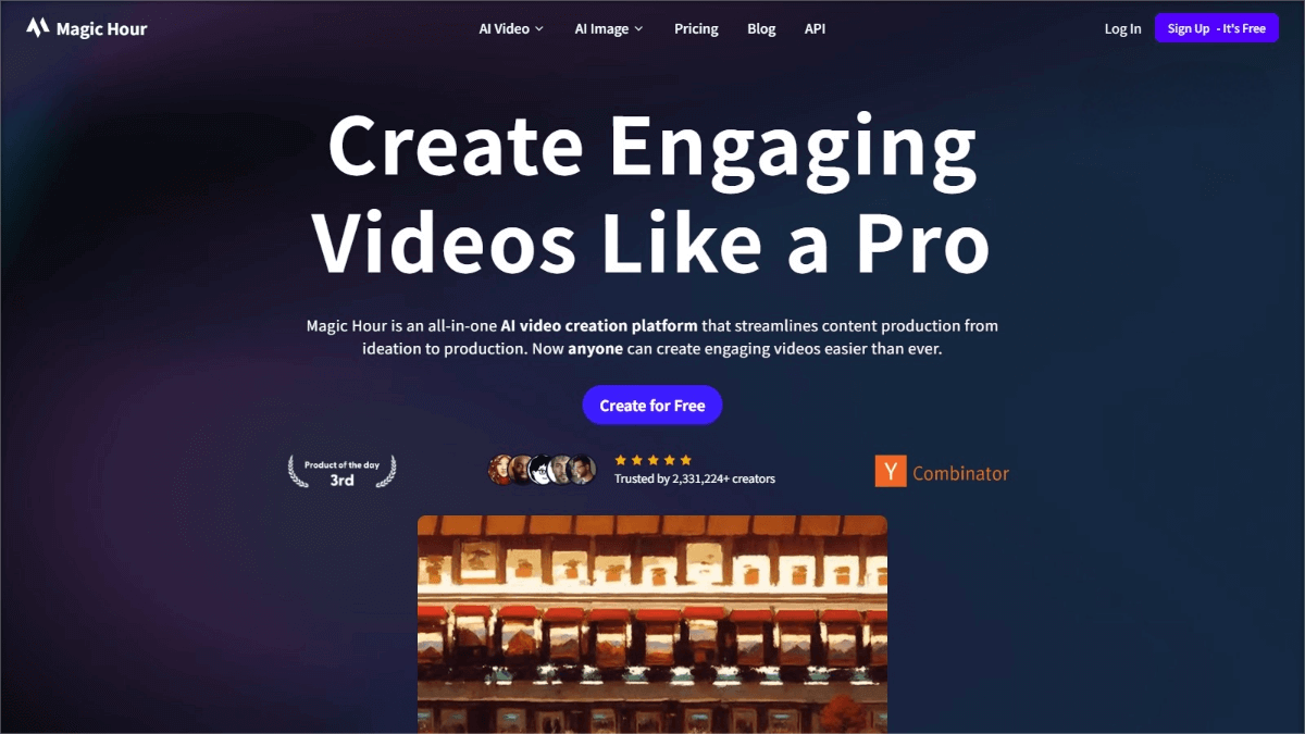 Magic Hour – An AI Video Creation Platform with AI Face Swap and Lip Sync Features