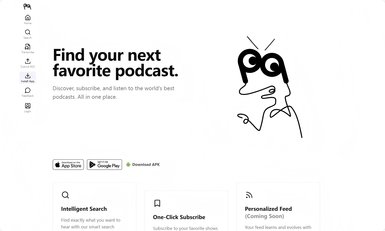 PodQuest – An AI-powered podcast discovery engine that instantly pinpoints shows you'll love