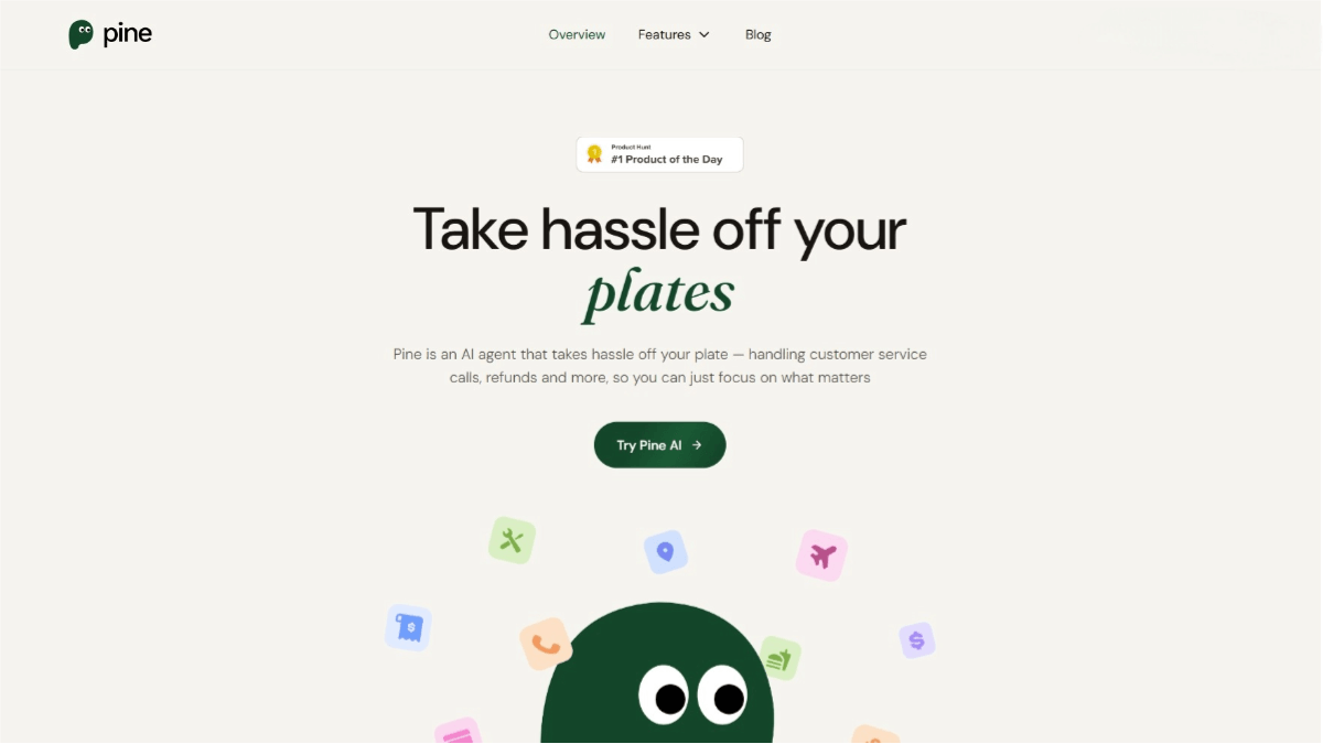 Pine AI – Your AI-powered customer service assistant for resolving billing, subscription, and complaint issues