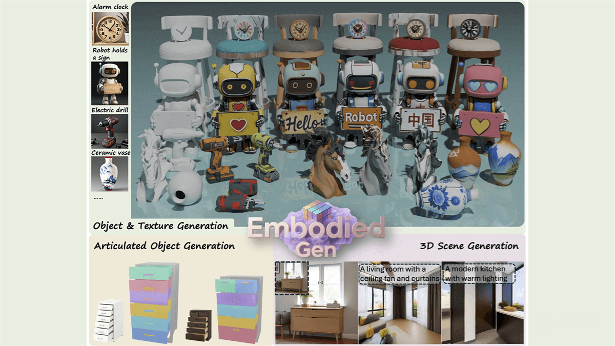 EmbodiedGen – A Generative 3D World Engine for Embodied Intelligence Applications