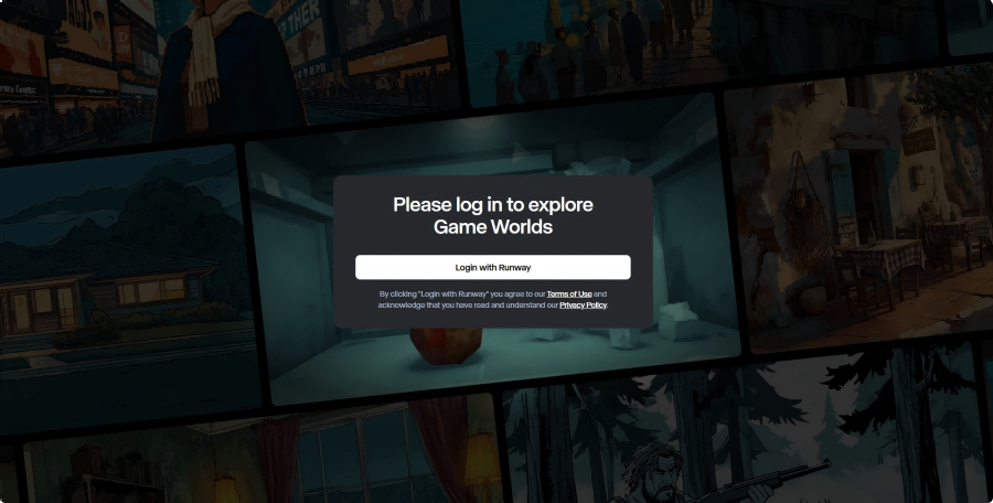 Game Worlds – Runway’s AI Game Creation Platform