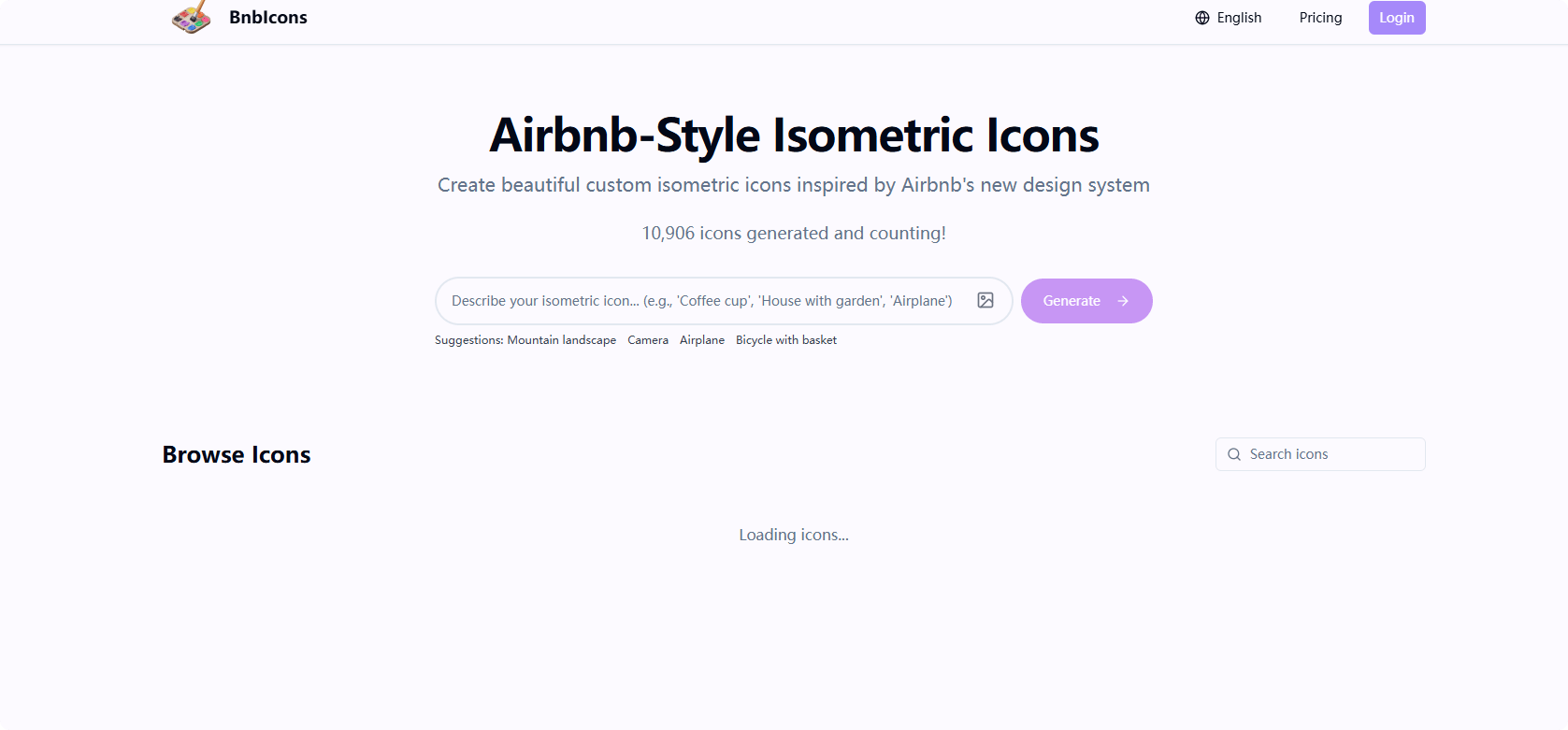 BnbIcons: Turn Text into Beautiful Airbnb-Style Animated Icons with AI