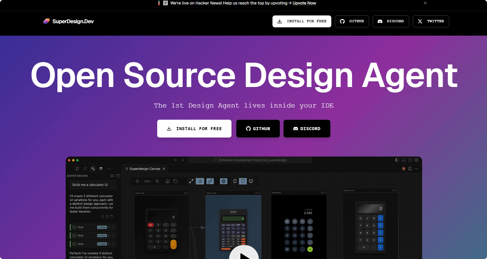 SuperDesign: The AI Design Agent That Lives Inside Your IDE