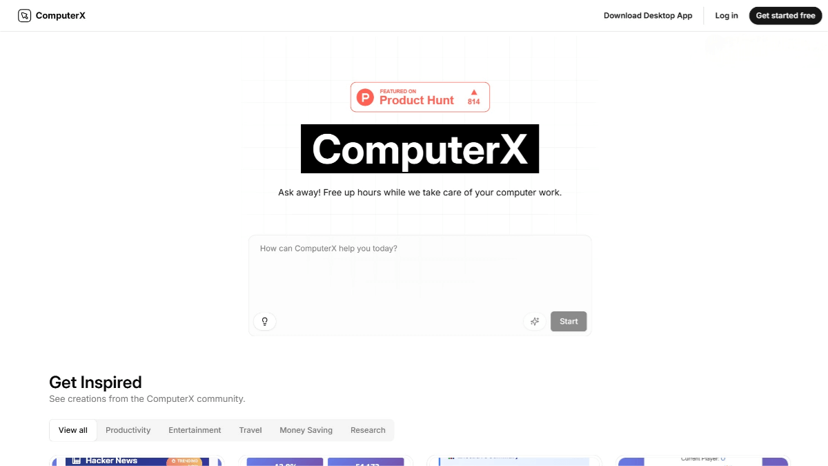 ComputerX – An AI Agent Tool for Automating Computer Tasks