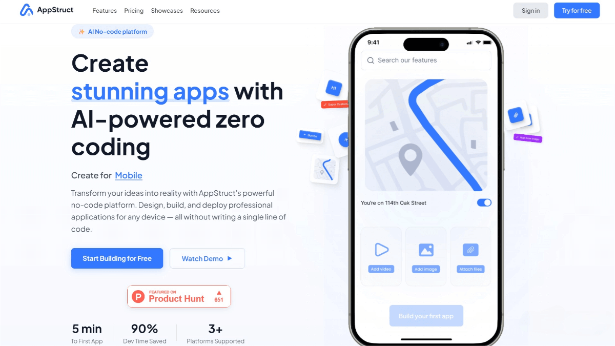 AppStruct – An AI Application Development Platform for No-Code, Drag-and-Drop Building