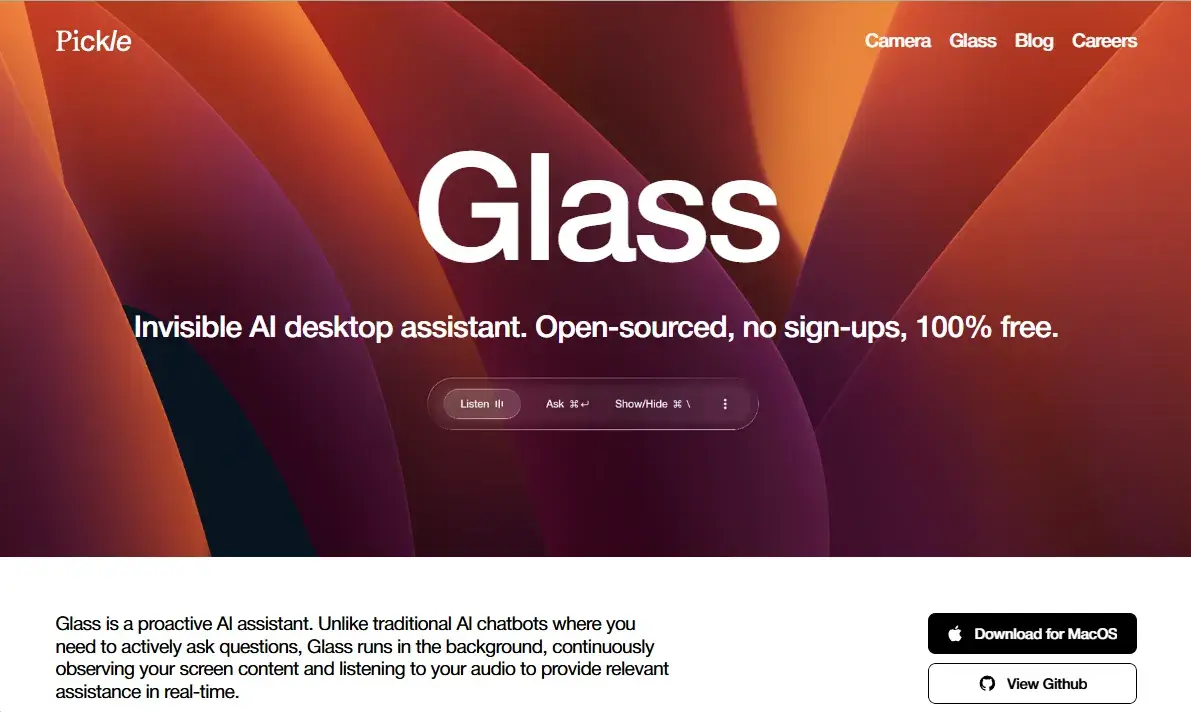 Glass : Your Digital Thinking Expansion Assistant
