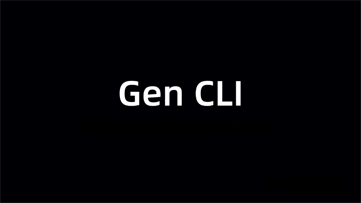 Gen CLI – An AI Development Tool Based on Gemini CLI