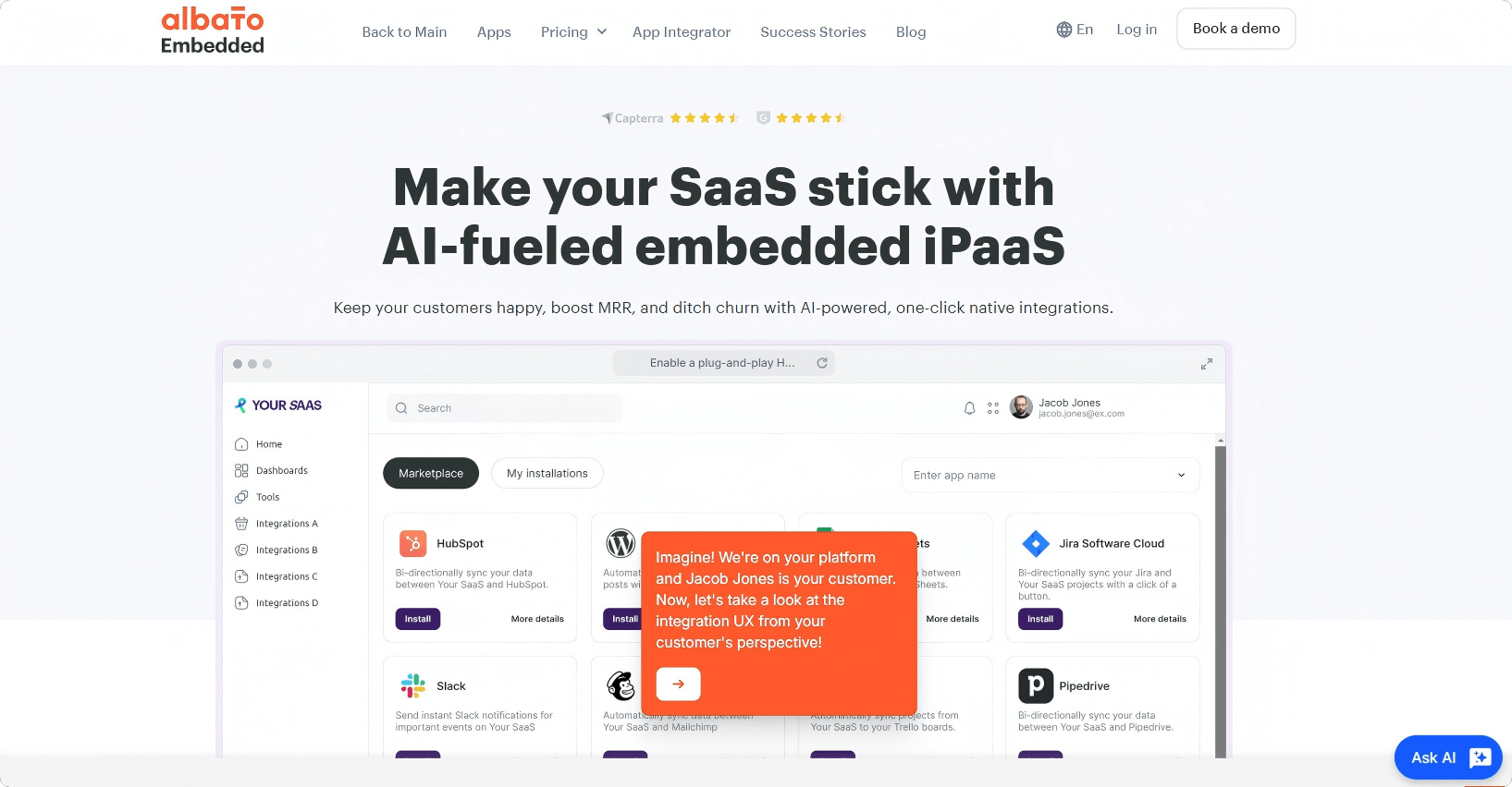 Albato Embedded: The All-in-One Integration Powerhouse for Your SaaS