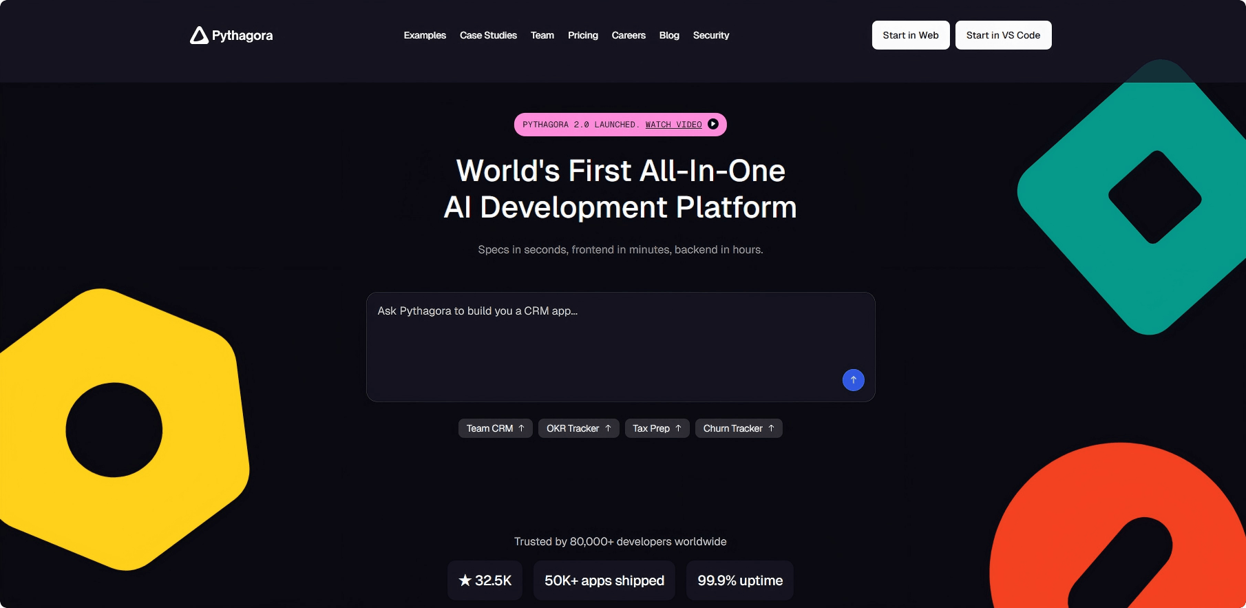 Pythagora:The world’s first integrated AI development platform