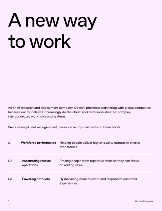 OpenAI 'AI in the Enterprise' (PDF) – AI Tutorial Materials